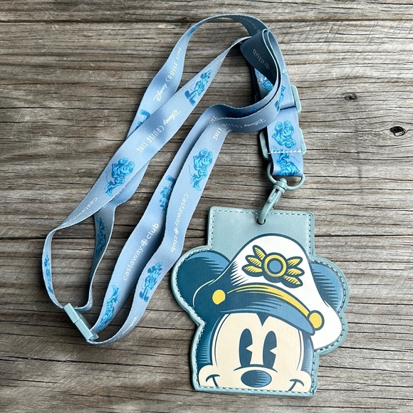 Disney Other - Two Disney Lanyard Cruise Line New Disney Platinum Lanyards 25th Anniversary